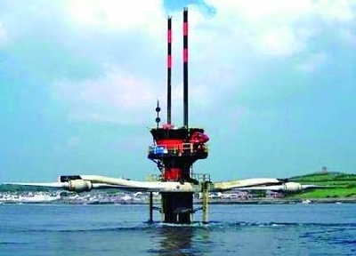 海洋能试验场将落户青岛 海底风车一转就发电 - 山东频道 - 大众网